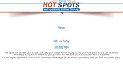 Desktop Screenshot of hotspotslocating.com